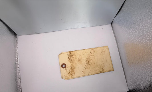 A Vintage Style Hang Tag Luggage Bag Card Tag