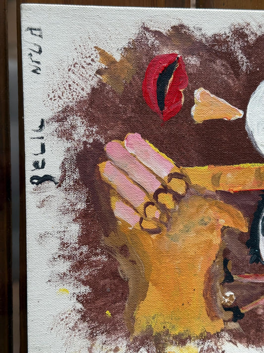 A artist artwork original painted canvas art Vision Sight Color Vibe Perspective