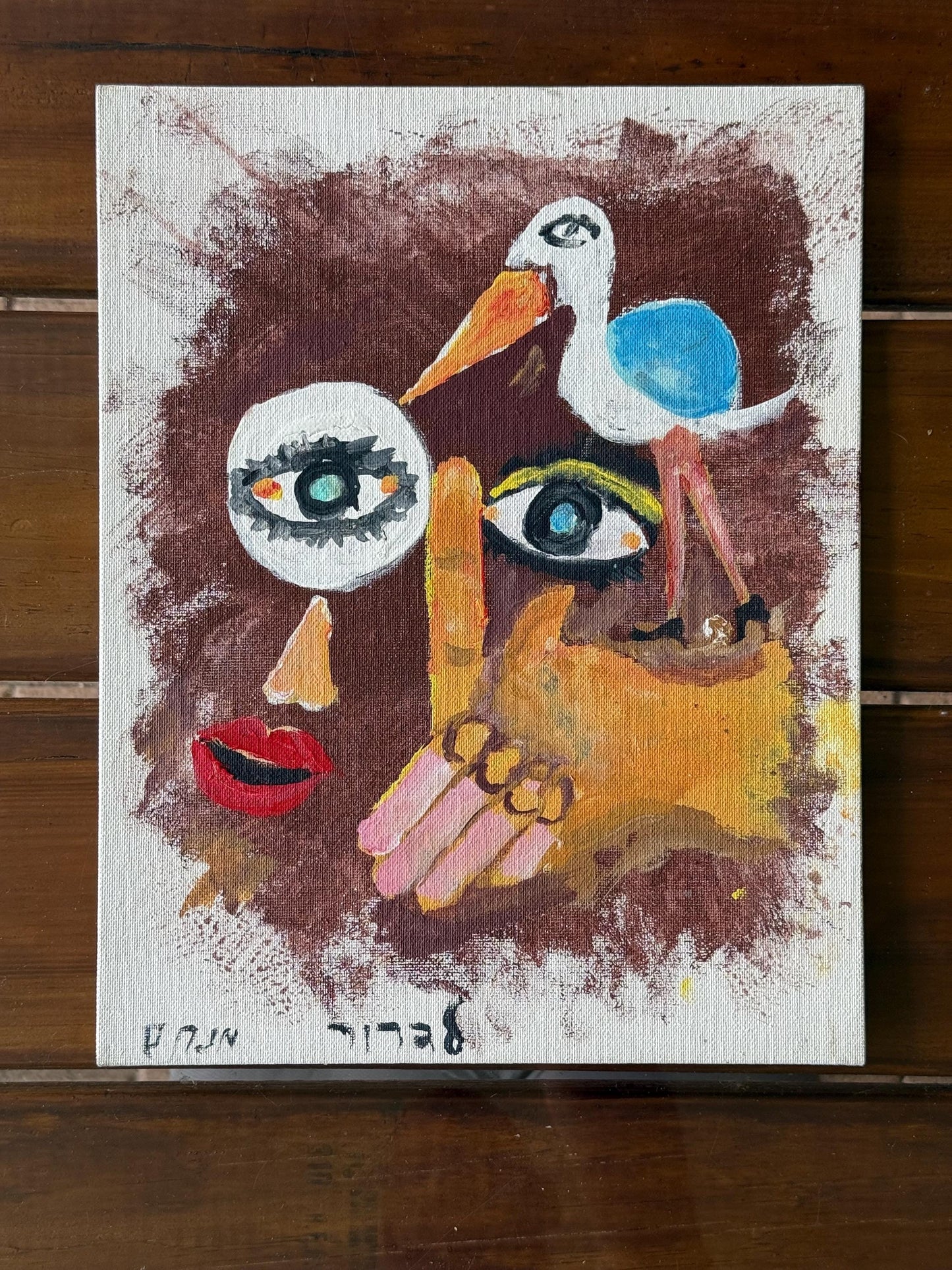 A artist artwork original painted canvas art Vision Sight Color Vibe Perspective