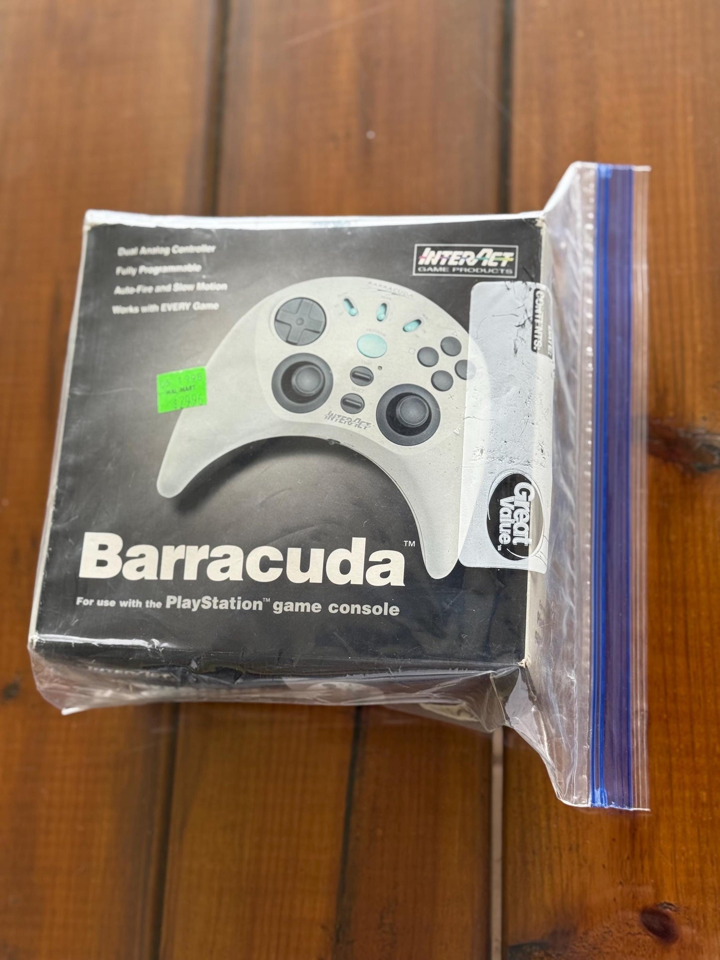 A InterAct Barracuda Sony Playstation PS1 Programmable Controller SV-1122 Exc Cond