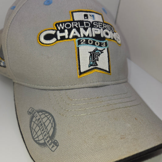 Florida MARLINS 2003 WORLD SERIES CHAMPIONS 100th Anniversary New Era MLB Hat
