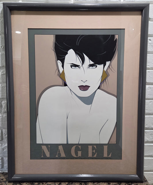 Patrick Nagel Original 1983 Kristen Serigraph 1st Print Mirage 1659 Santa Monica