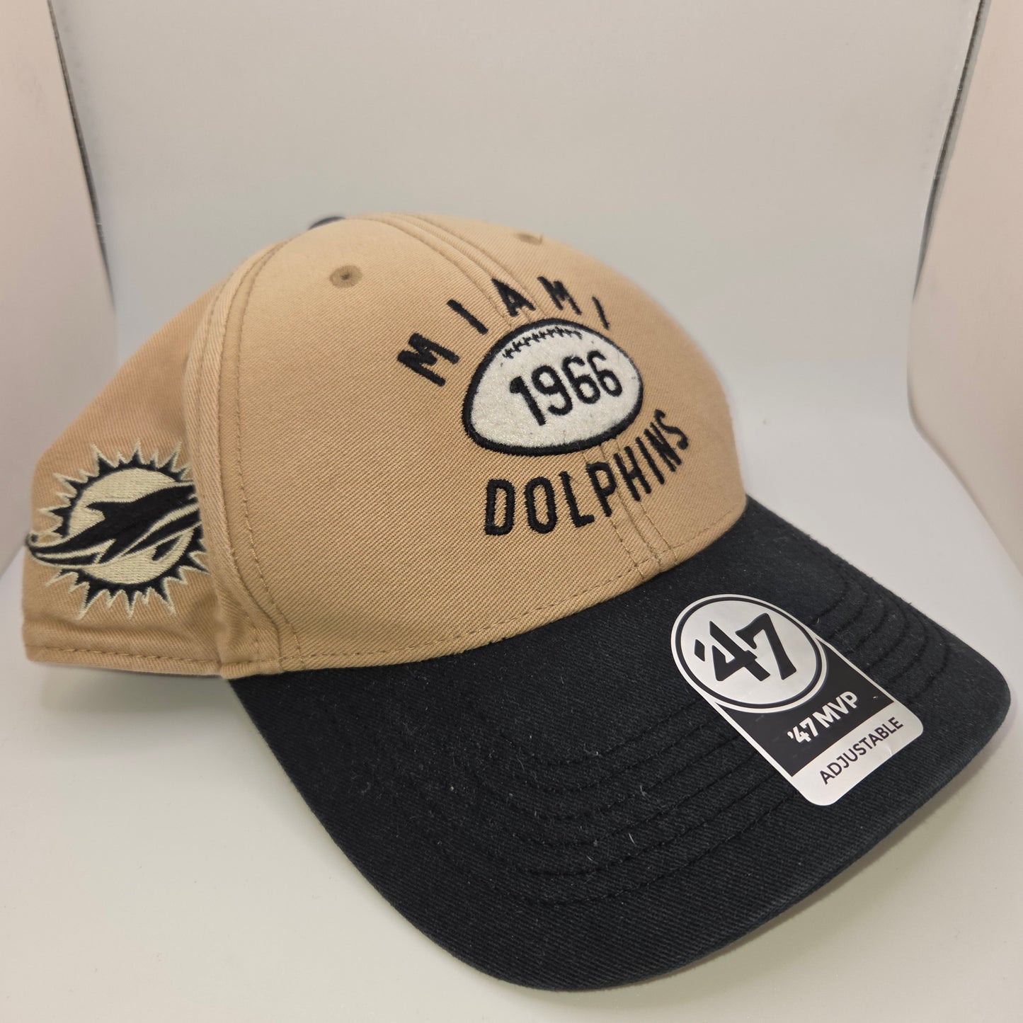 Miami Dolphins 1966 NFL '47 Brand MVP Adjustable Hat Cap Football