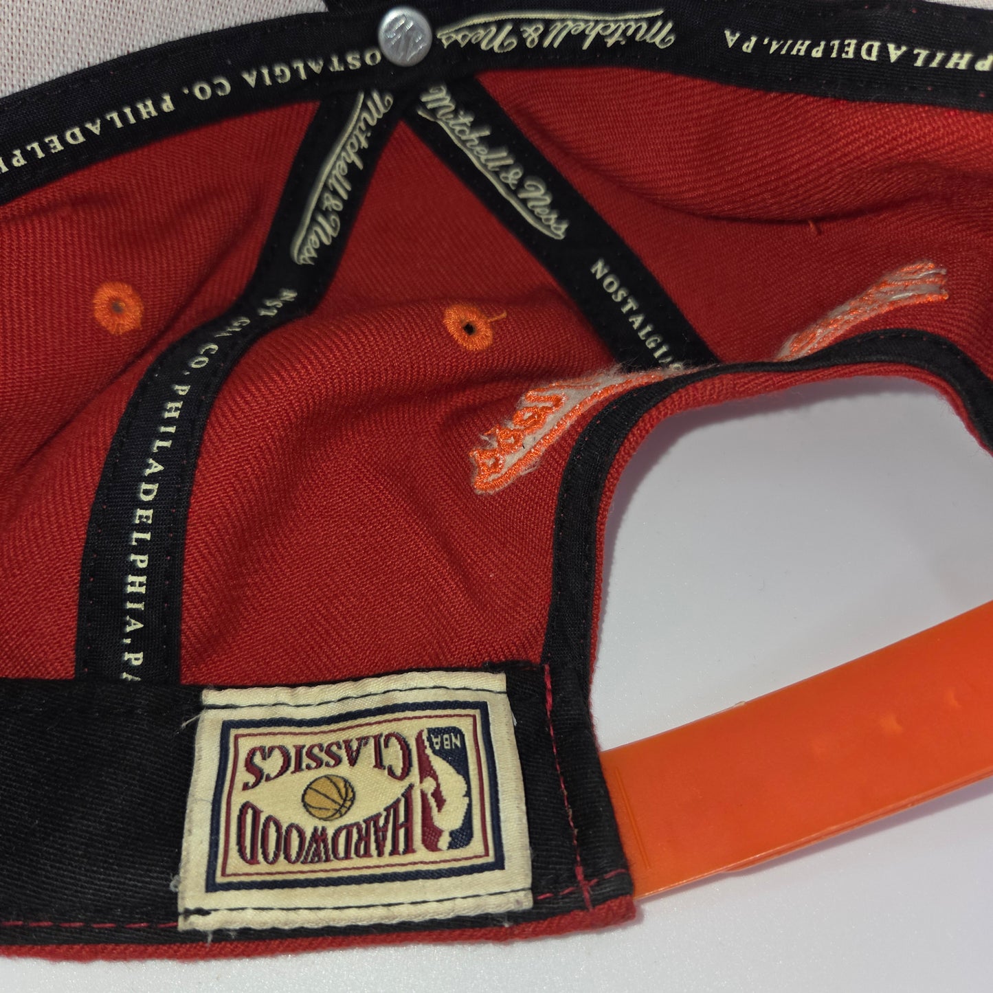 Miami Heat Mitchell & Ness Snapback Vintage Cap NBA Hat Hardwood Classics