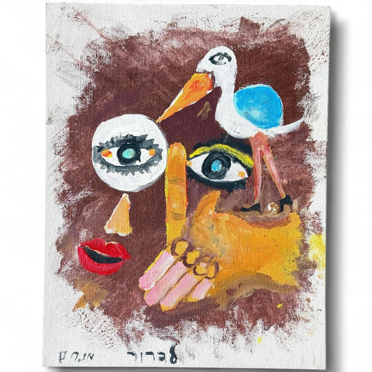 A artist artwork original painted canvas art Vision Sight Color Vibe Perspective