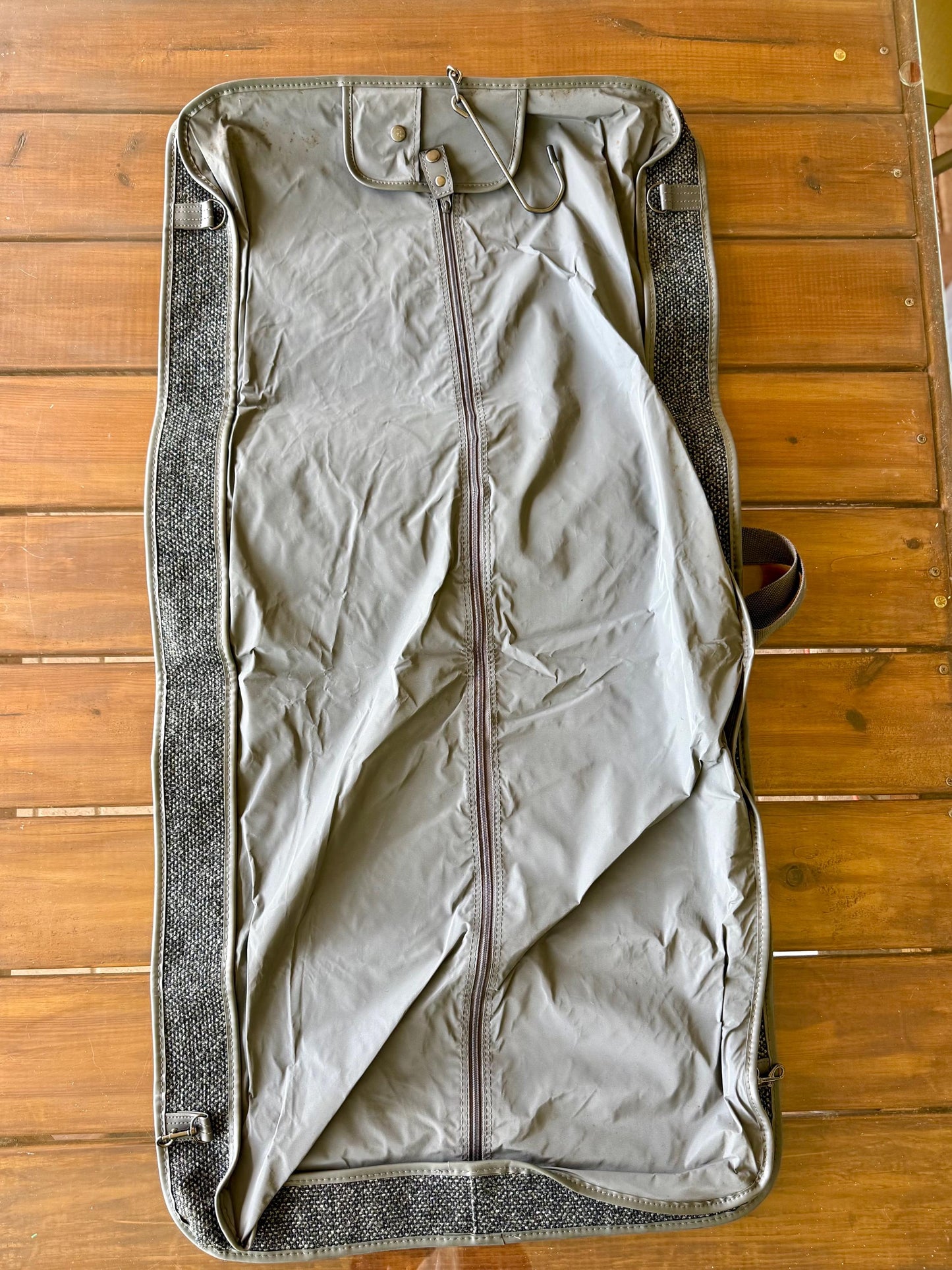 A Vintage Pierre Cardin Travel Suit Luggage Storage Organizer Duffle Bag