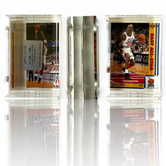 A 1991 Upper Deck International #452 Michael Jordan All-Star BULL Lmtd Edtn Casin