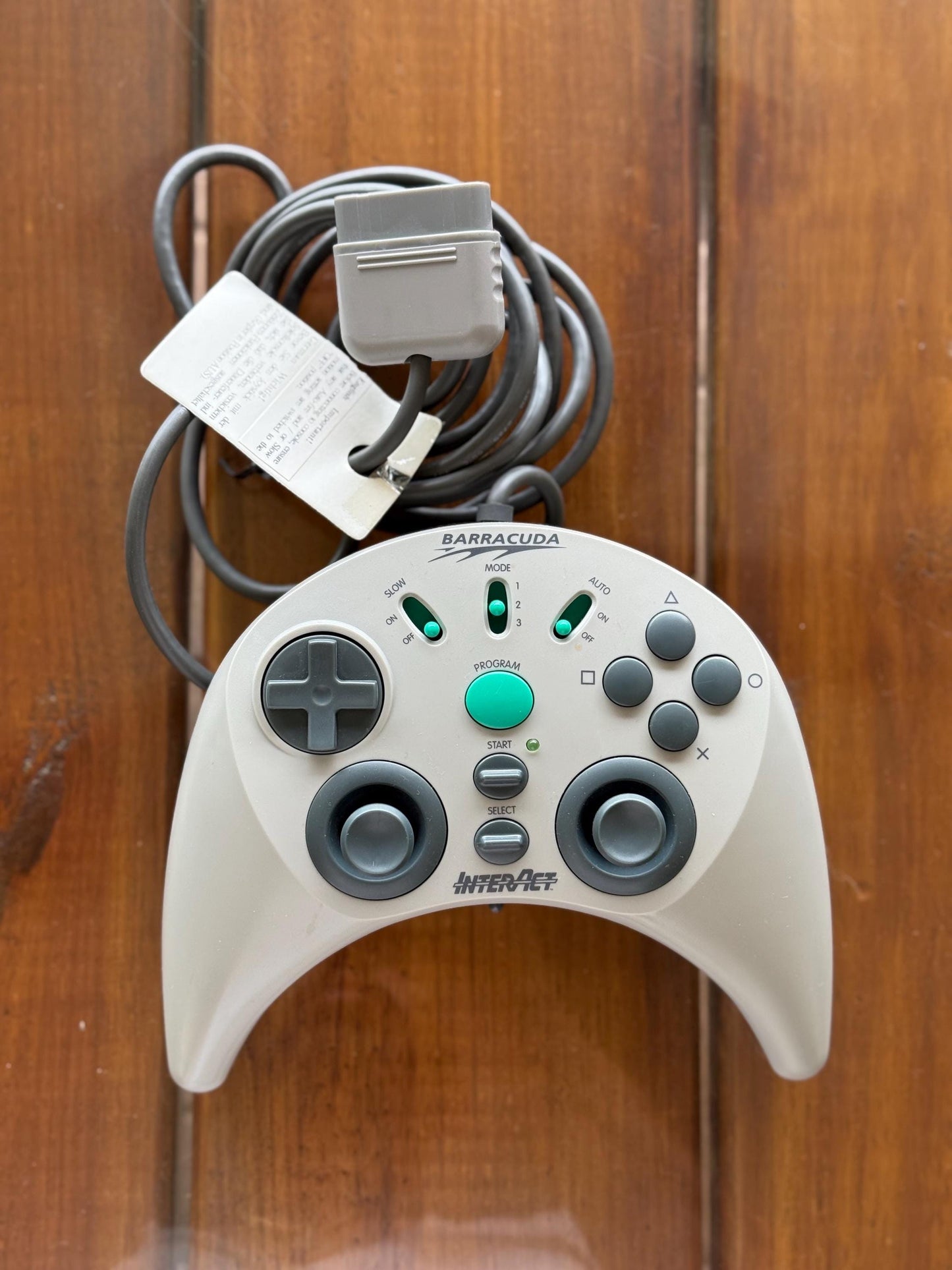 A InterAct Barracuda Sony Playstation PS1 Programmable Controller SV-1122 Exc Cond