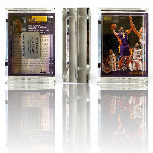 A 2000 Topps Kobe Bryant #189 Basketball Card NBA LA Lakers Limited Edition Casing