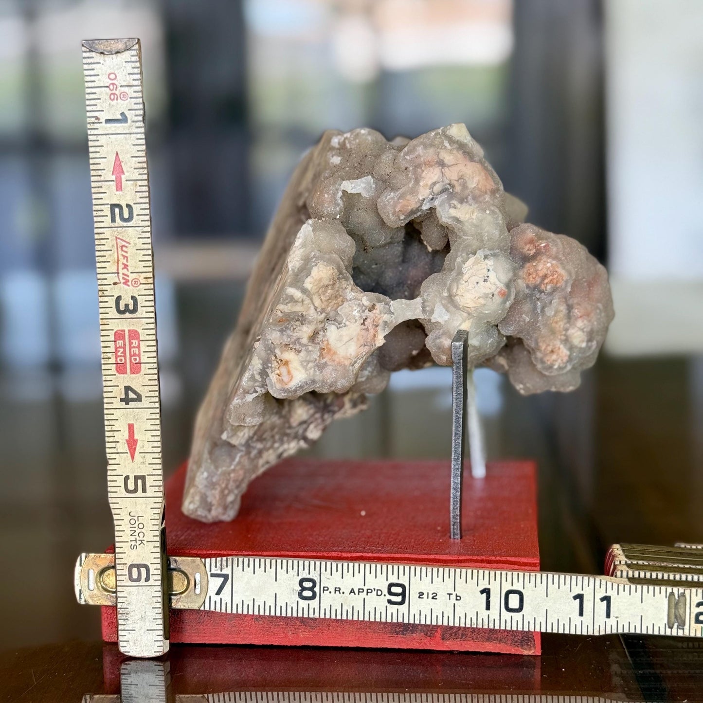 A Botryoidal Smithsonite Fine Mineral Specimen Galen Iridescent Calcite Dolomite
