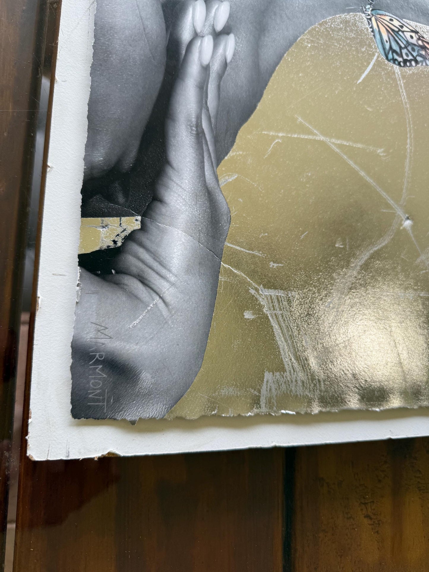 A Marmont Hill I Like You Chrome Painting Flower Floral Crown Artist Artwork Art