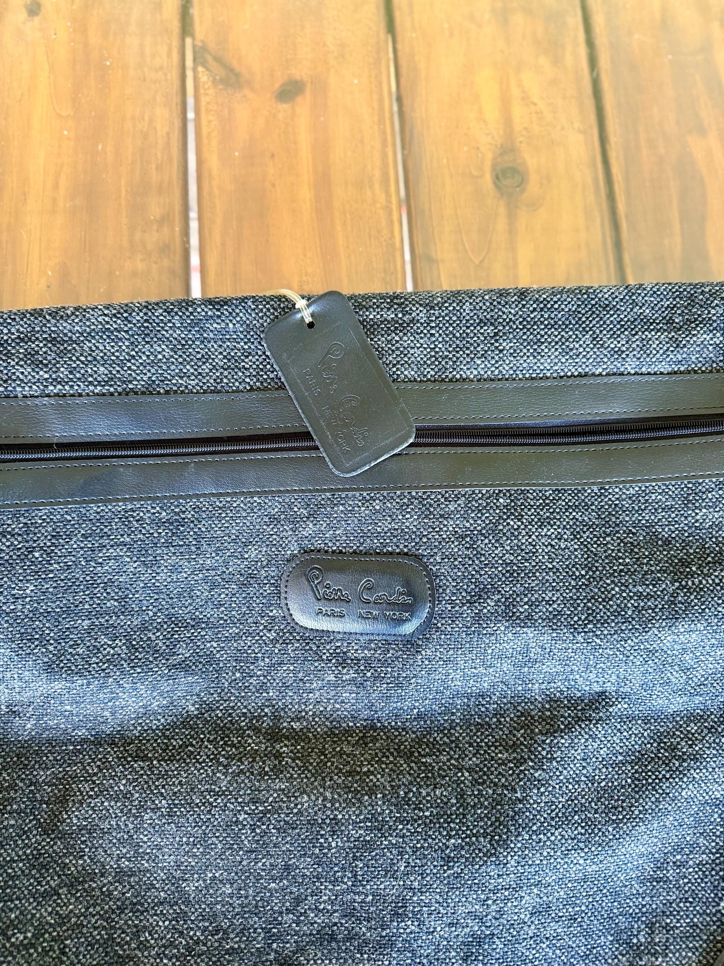 A Vintage Pierre Cardin Travel Suit Luggage Storage Organizer Duffle Bag