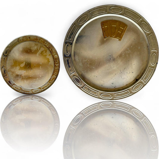 A Vintage Stirling Silver Passover Pesach Platter Tray Round