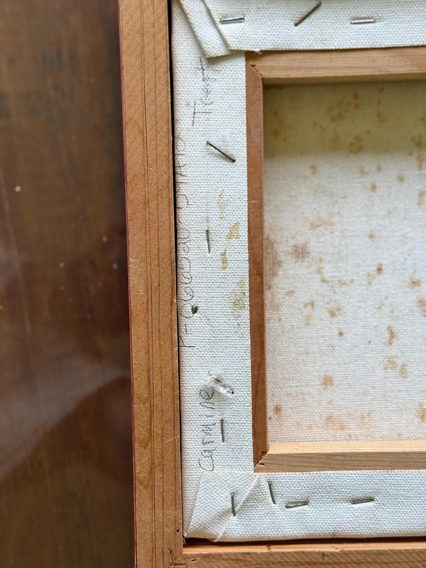 A Signed Dated Artist Original Painted Canva Phantom of the Opera Fine Art Piece