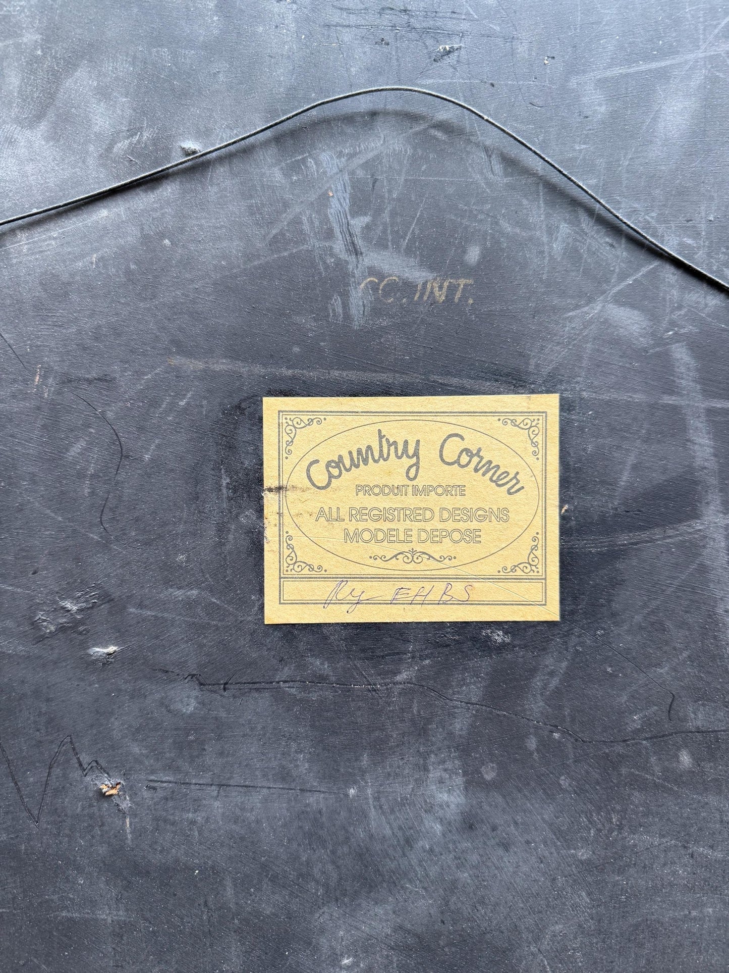 Vintage Bournemouth Golf Club Sign Clock, 1853