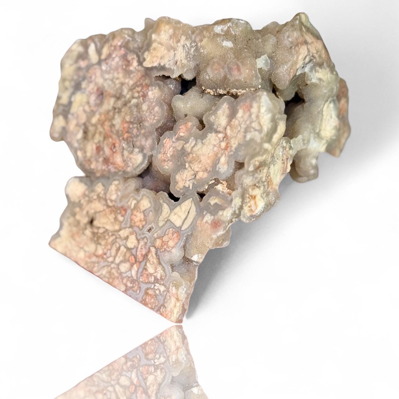 A Botryoidal Smithsonite Fine Mineral Specimen Galen Iridescent Calcite Dolomite