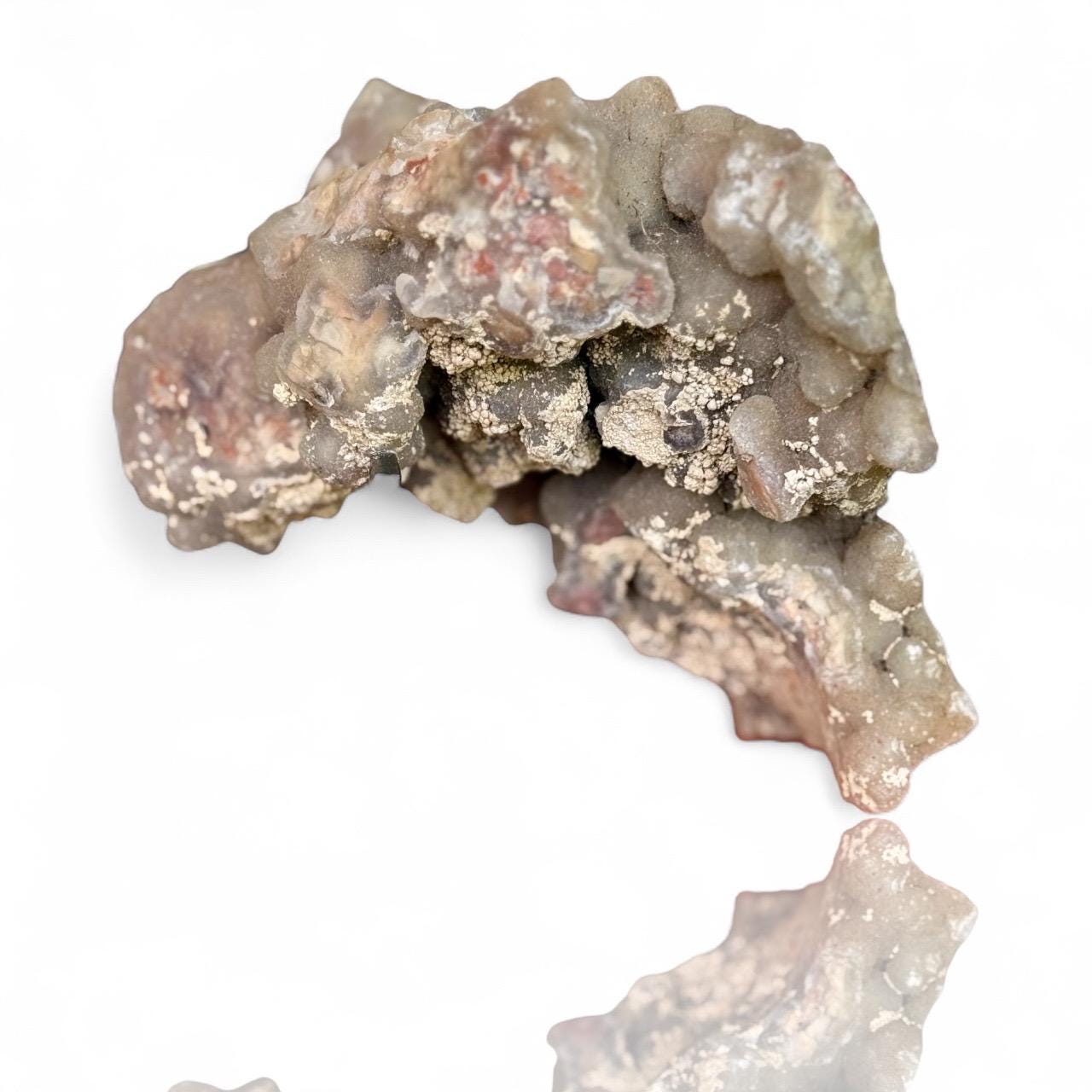 A Botryoidal Smithsonite Fine Mineral Specimen Galen Iridescent Calcite Dolomite