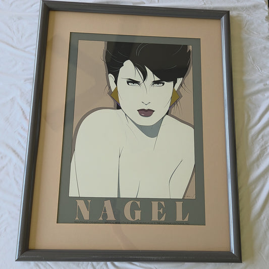 Patrick Nagel Original 1983 Kristen Serigraph 1st Print Mirage 1659 Santa Monica