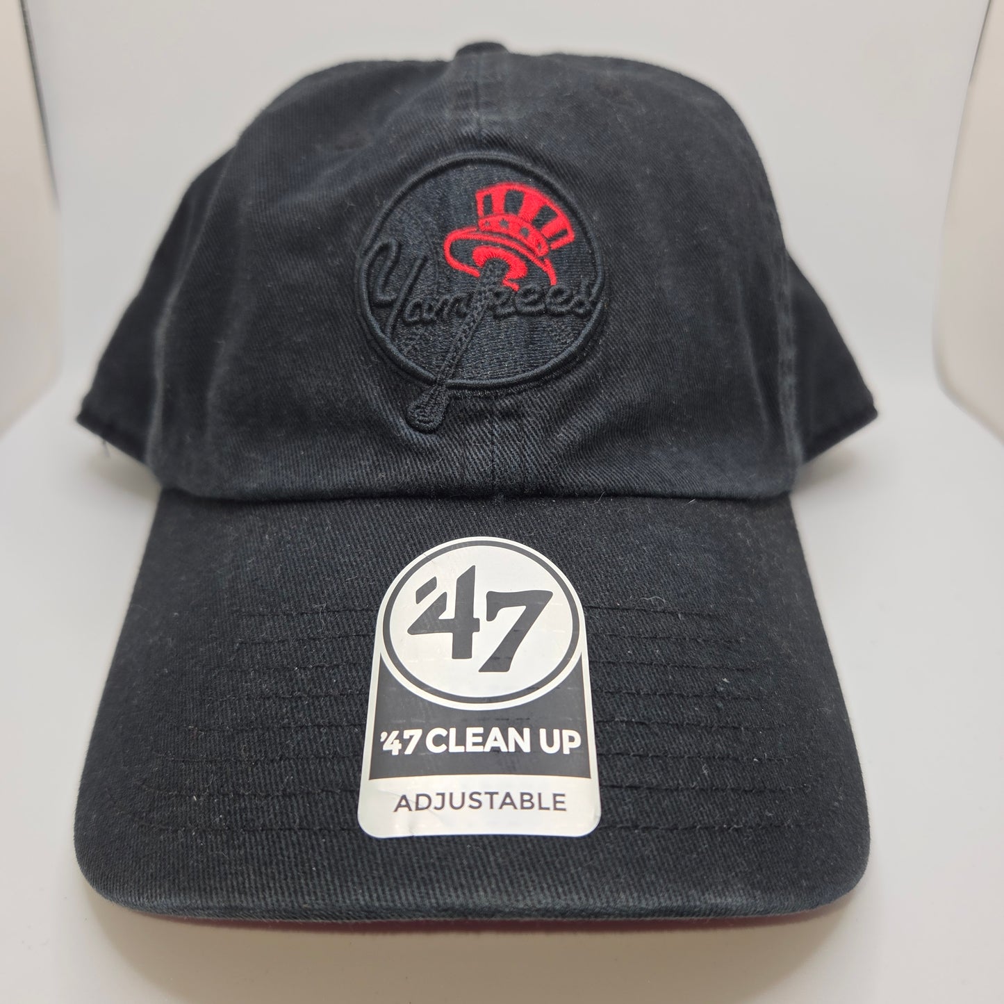 New York Yankees Official '47 Clean Up Adjustable MLB Baseball Cap Hat Strapback