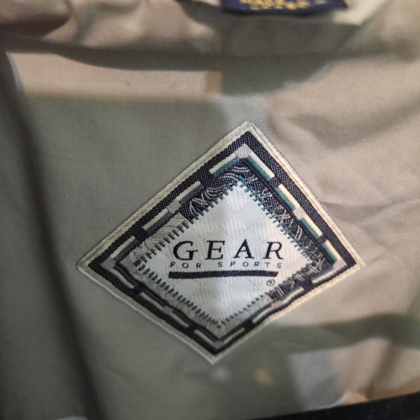 Gear For Sports Mens Windbreaker Jacket Fairmont Logo Vintage 90s Coat XL