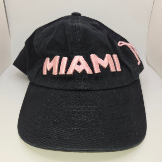 Inter Miami Mitchell & Ness Dad Hat Fit Cap MLS Soccer Adjustable