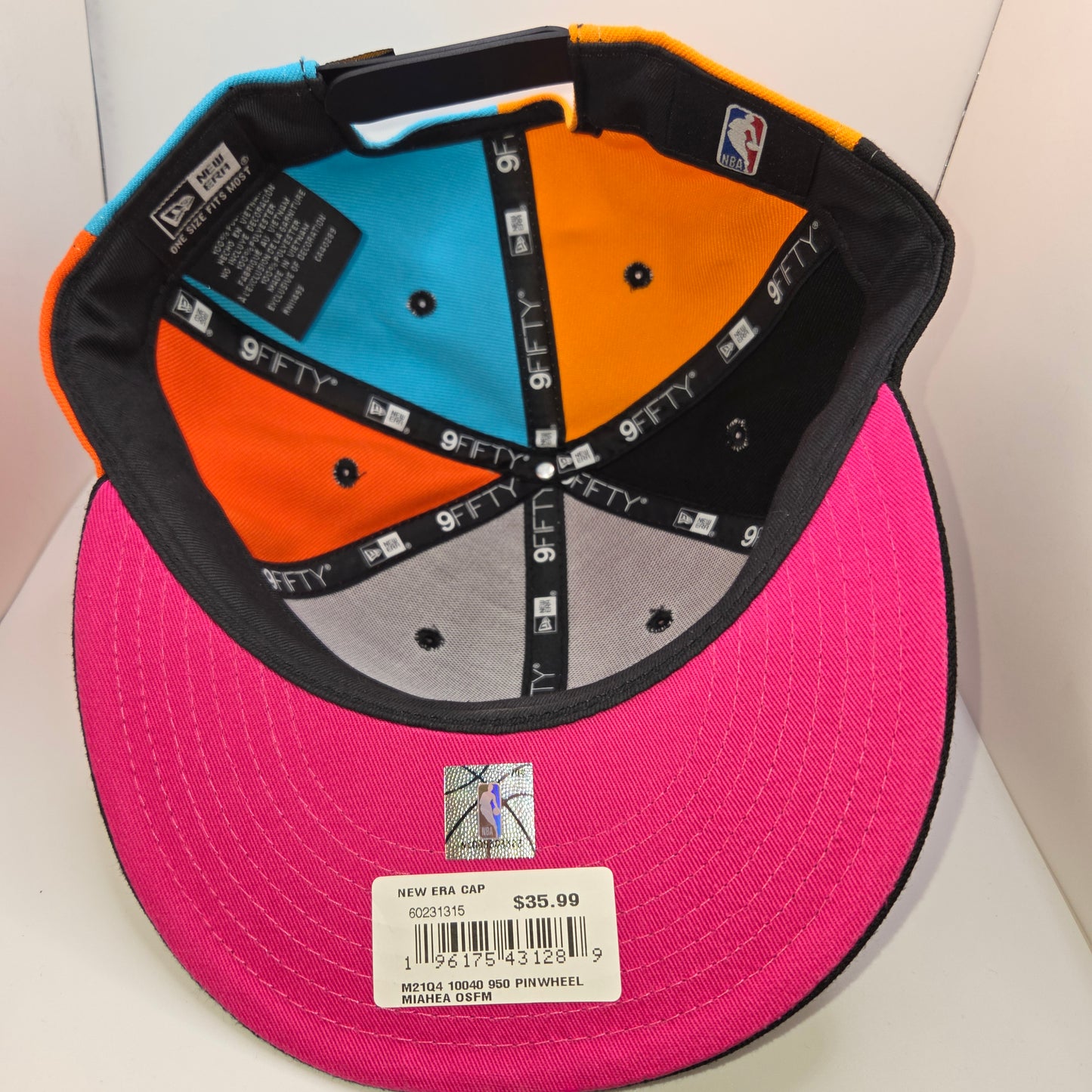 Miami Heat New Era 9Fifty Snapback Cap Hat New NBA Basketball
