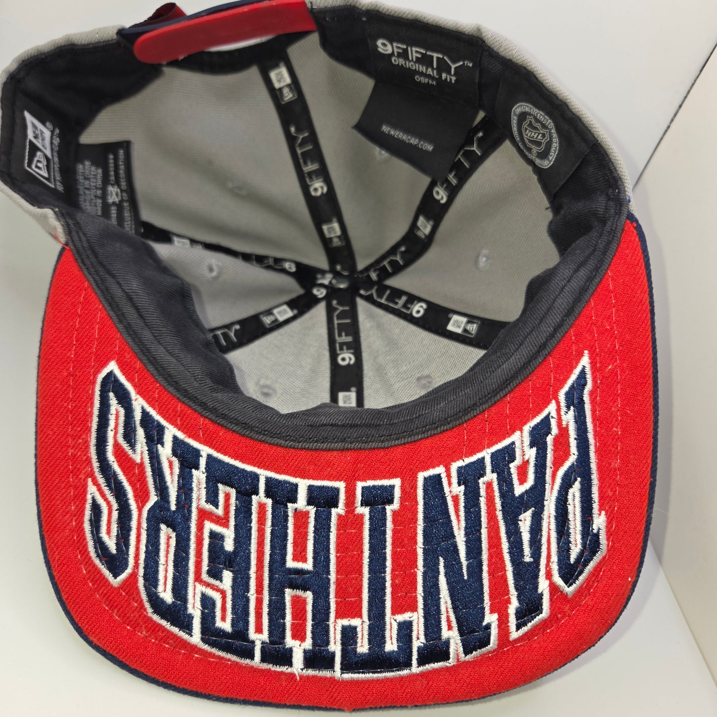 Vintage Florida Panthers New Era 9fifty Snapback NHL Cap Hat Hockey Original Fit