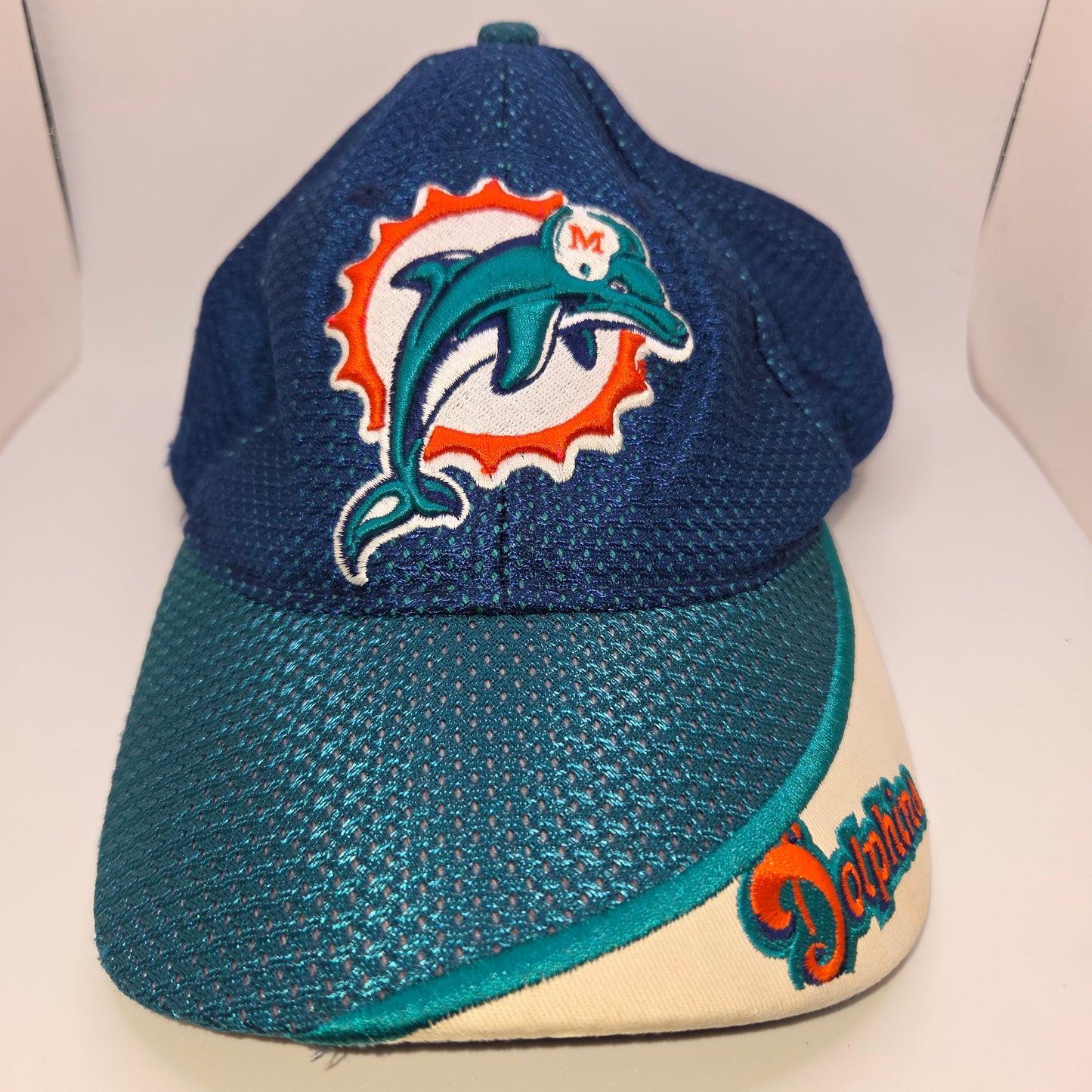 Miami Dolphins NFL Game Day Vintage Strapback Hat Football Cap By Drew Pearson