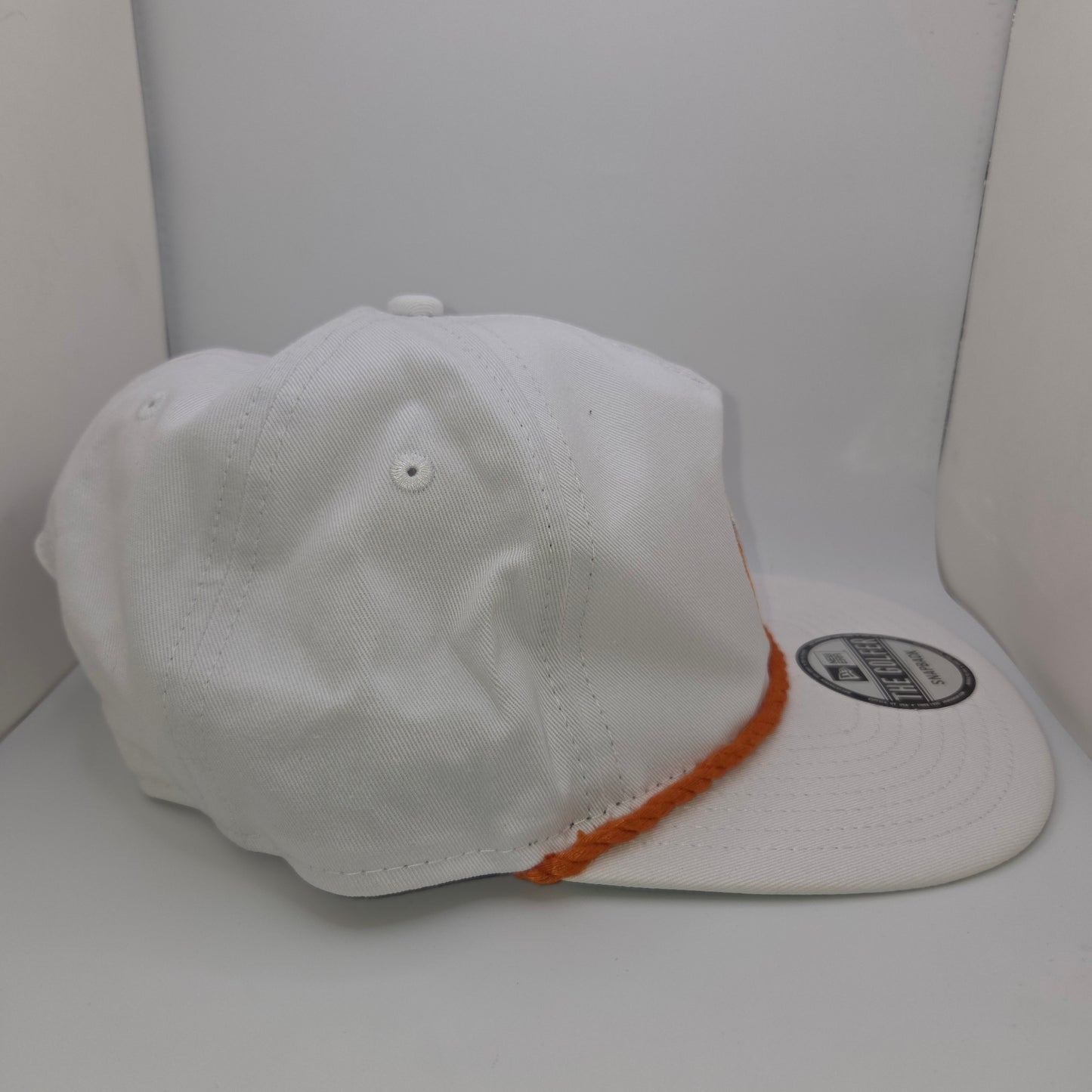 Miami Heat Basketball New Era The Golfer Snapback NBA Hat Vintage Cap White City