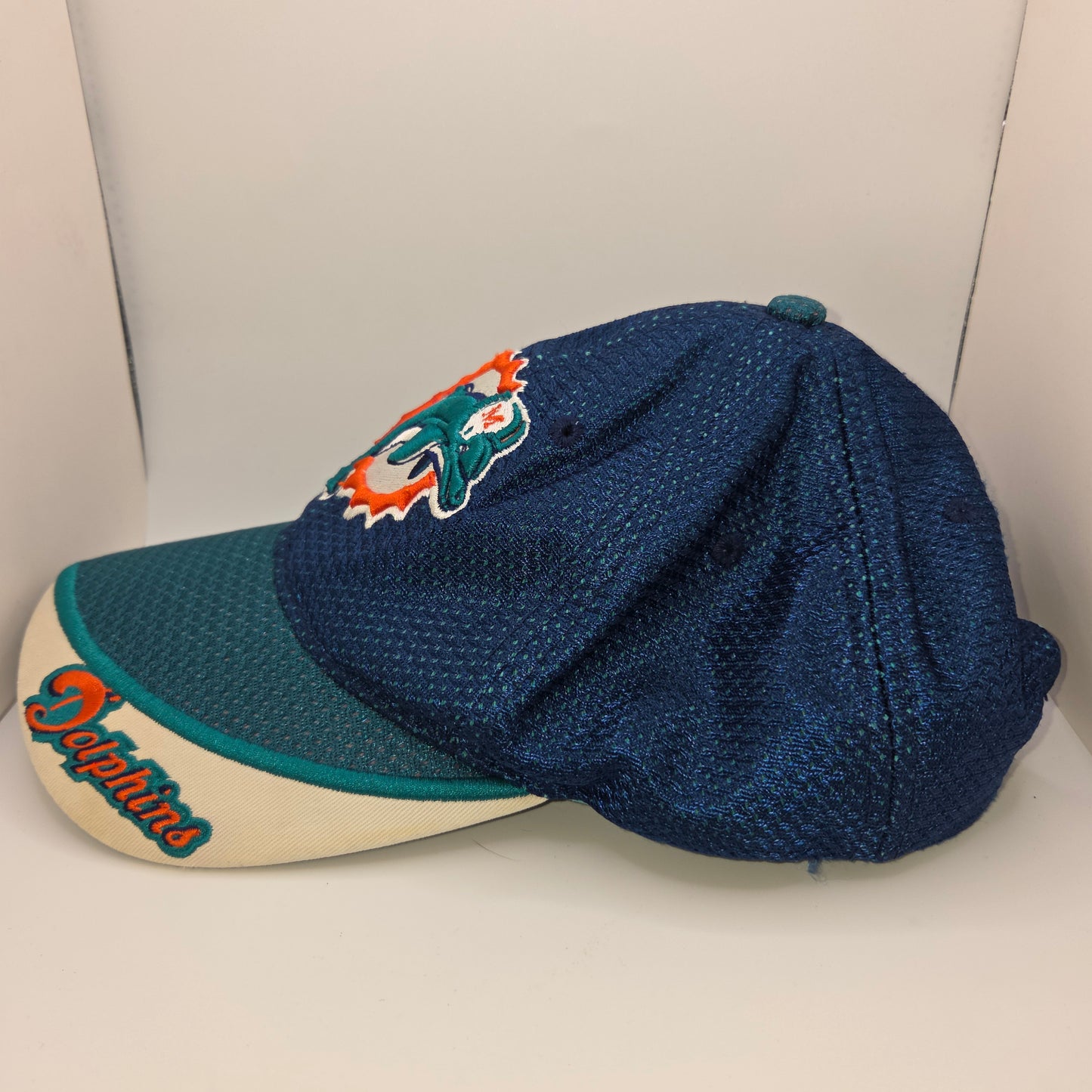Miami Dolphins NFL Game Day Vintage Strapback Hat Football Cap By Drew Pearson