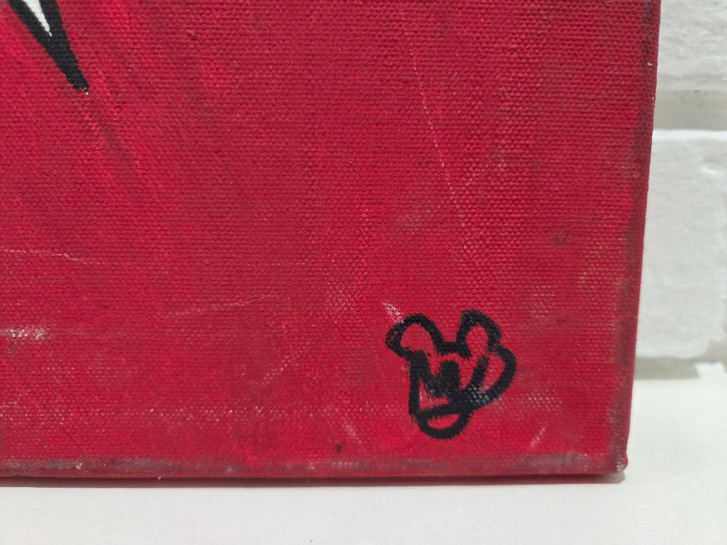 Original Female Drill Sergeant Instructor Officer Trooper Painting on Canvas Art