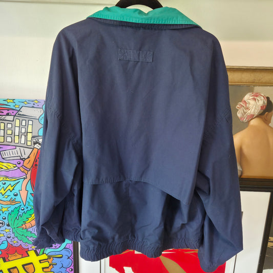 Gear For Sports Mens Windbreaker Jacket Indianapolis Motor Speedway Logo Vintage 90s Coat XL